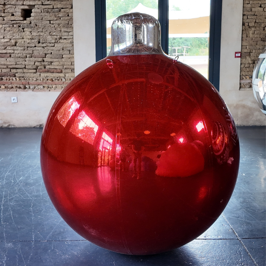 Boule de Noël Géante Gonflable