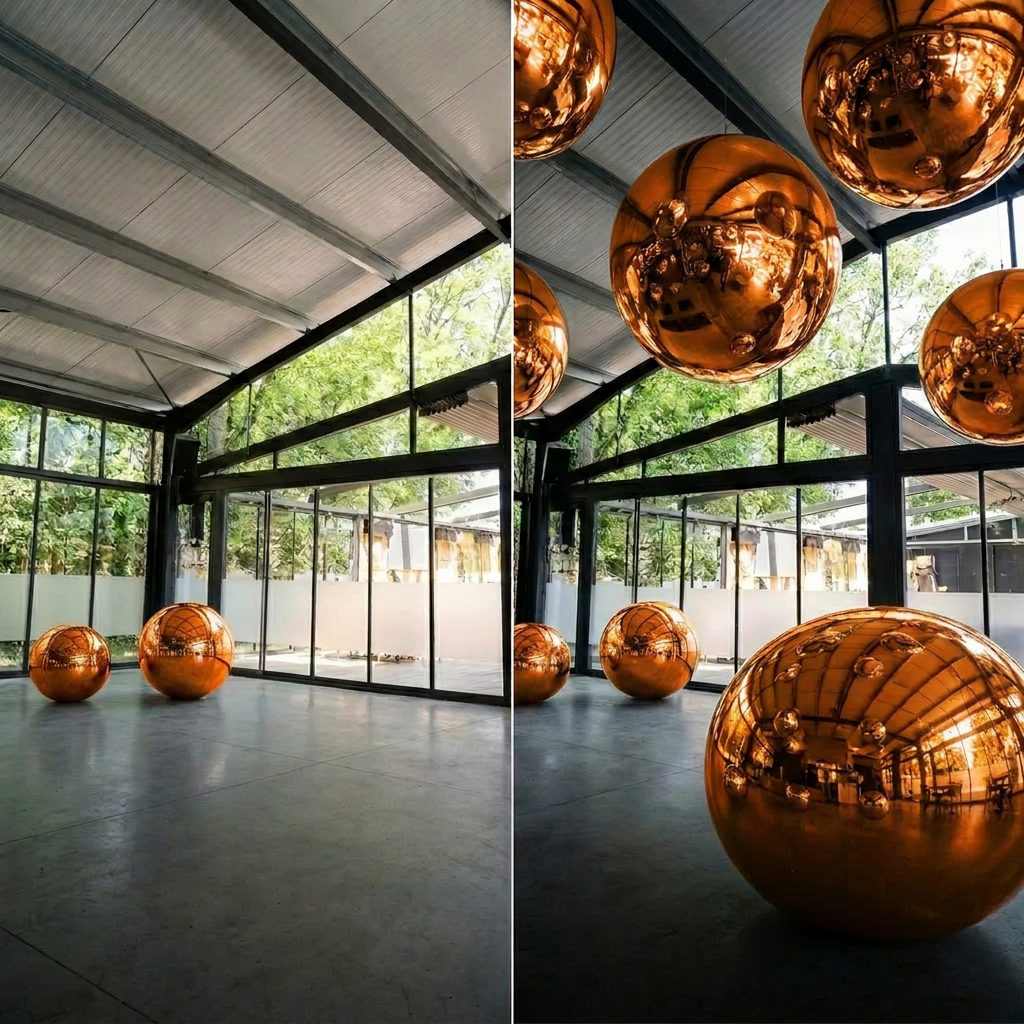 MirrorBall Orange