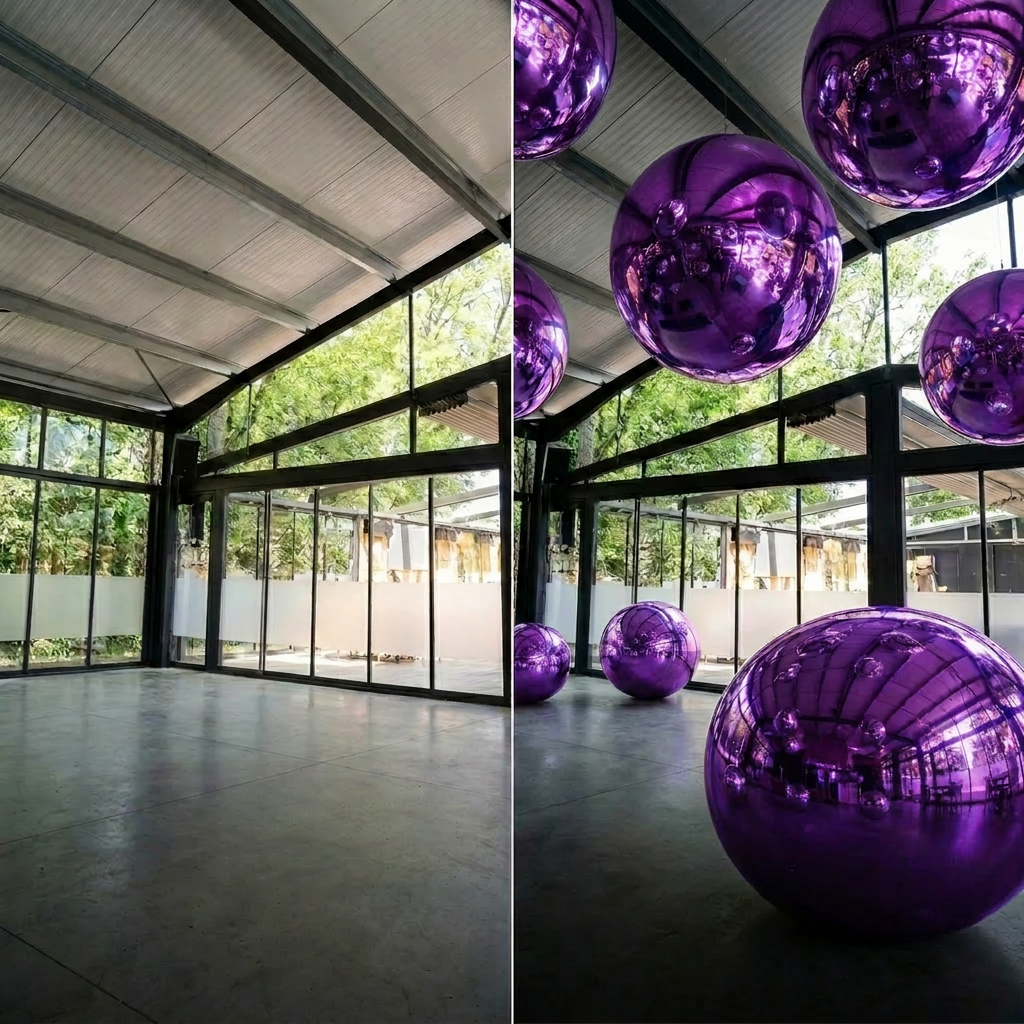 MirrorBall Violet