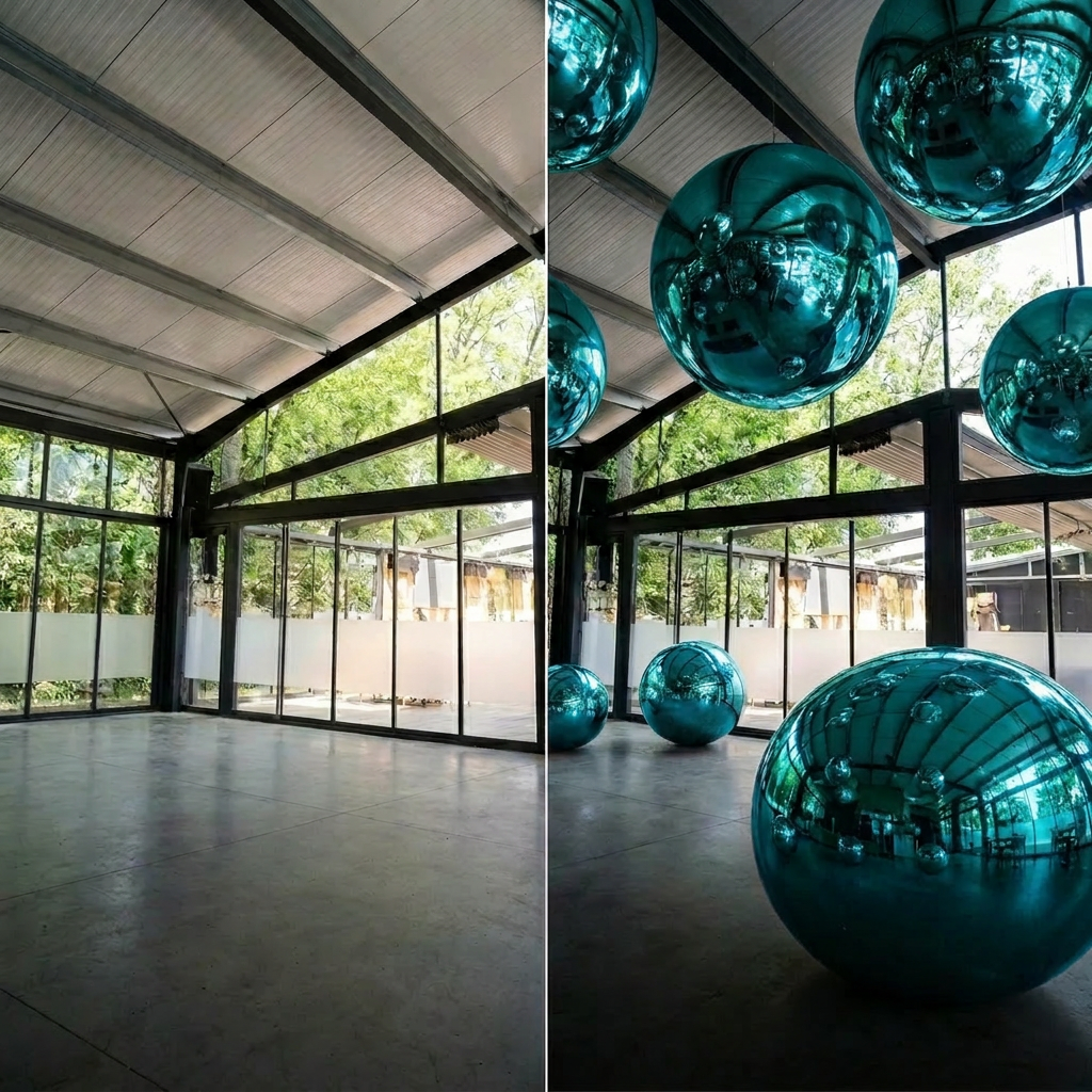 MirrorBall Turquoise