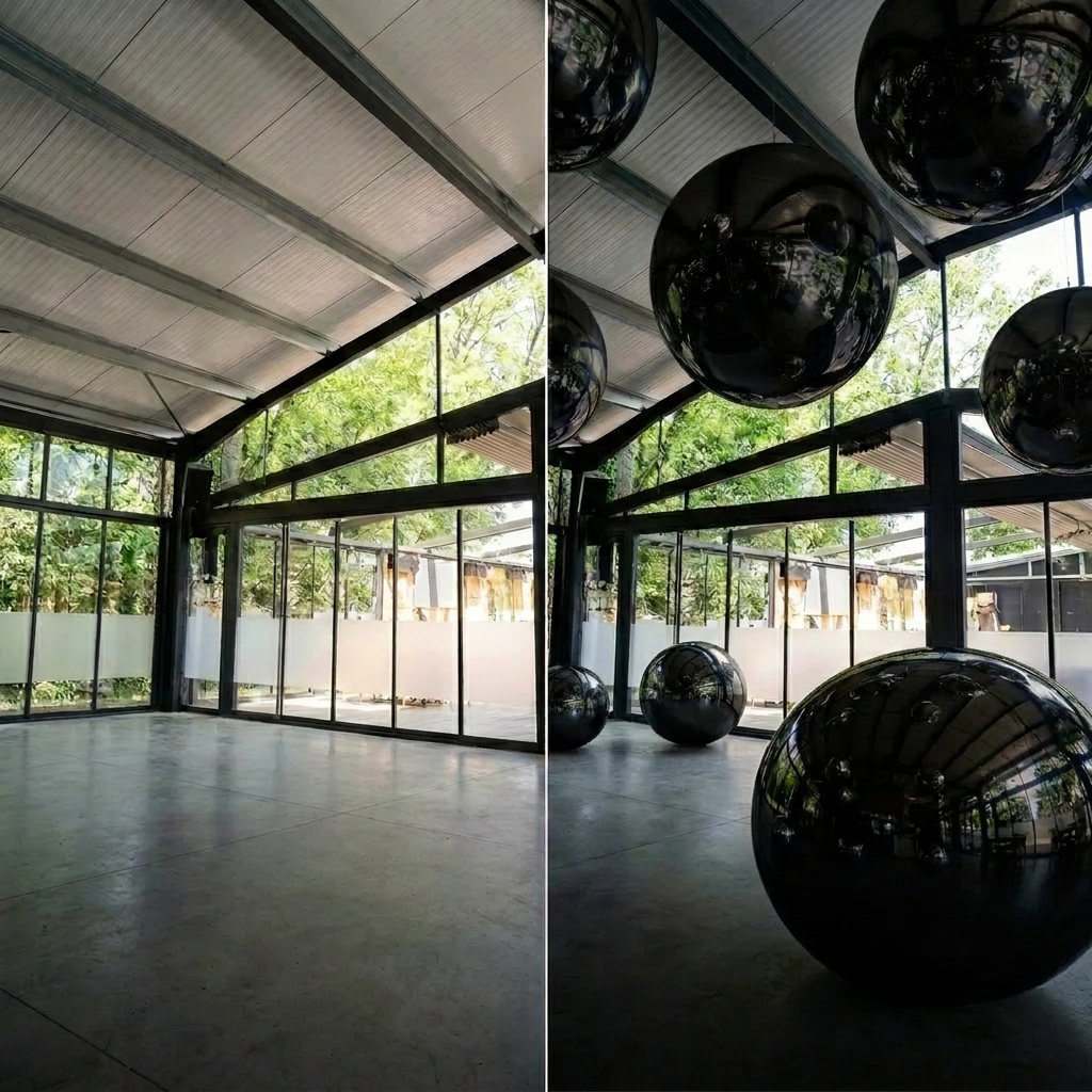 MirrorBall Noir