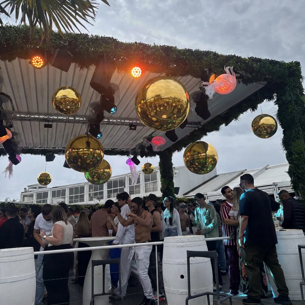 MirrorBall Doré
