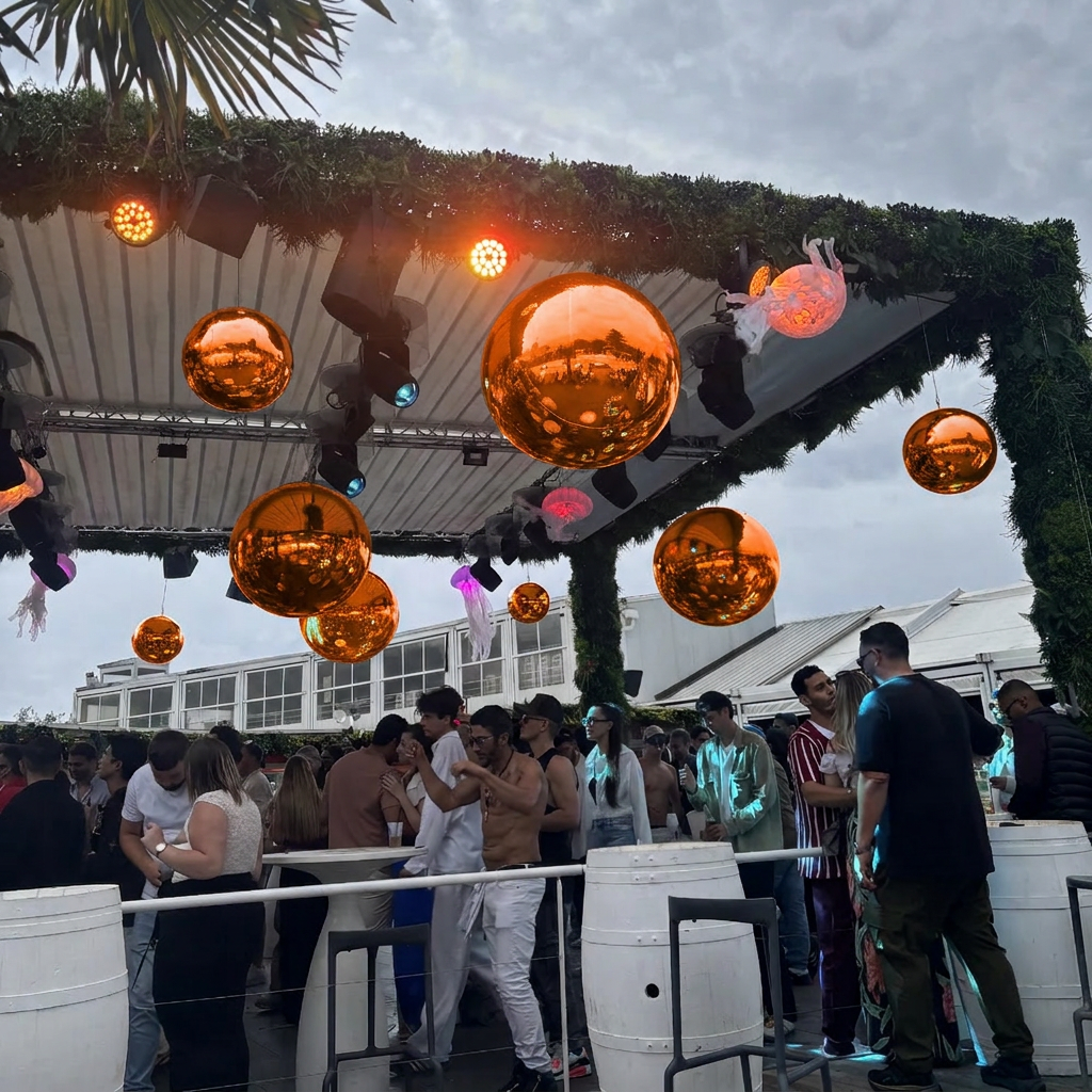 MirrorBall Orange