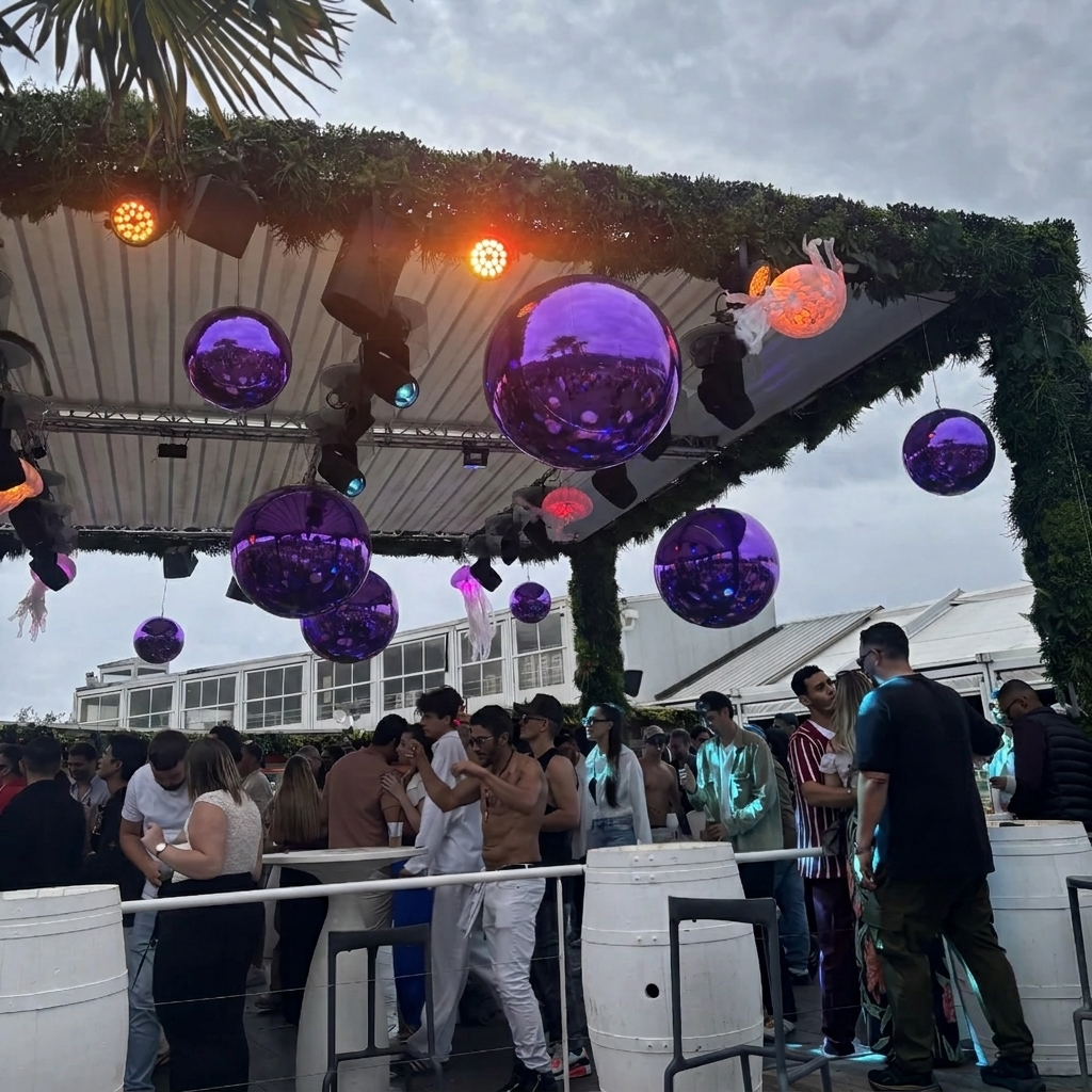 MirrorBall Violet