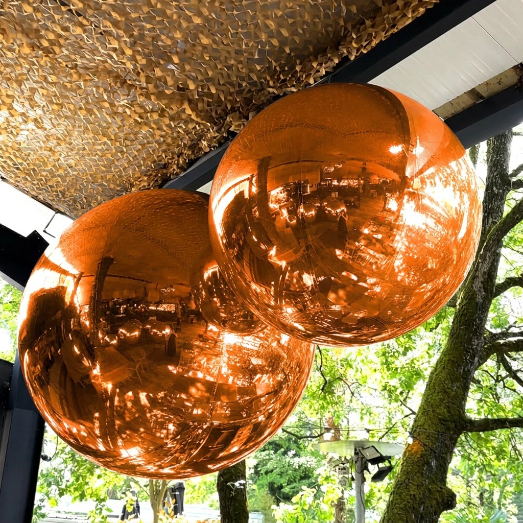 MirrorBall Orange