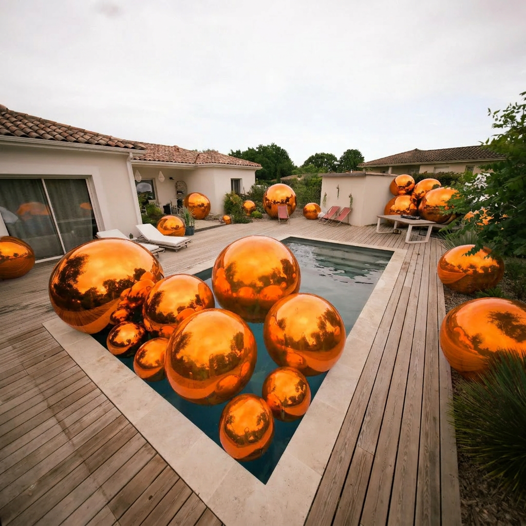 MirrorBall Orange