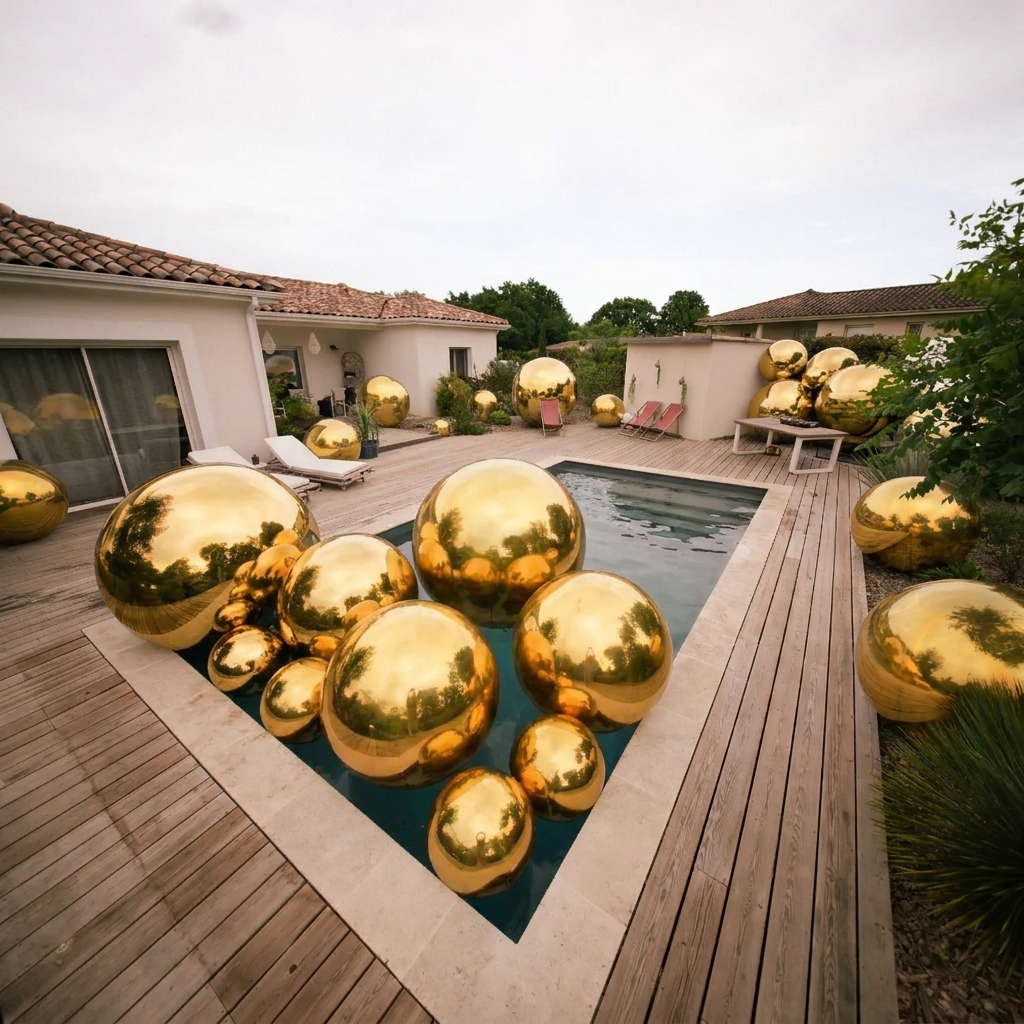 MirrorBall Doré